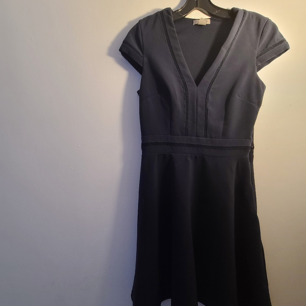 Navy work dress